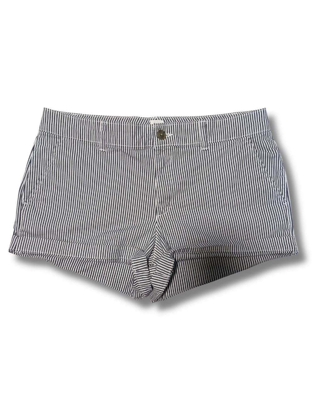 Gap Blue Stripped Cotton 3" Short | Size 10 | Excellent Condition